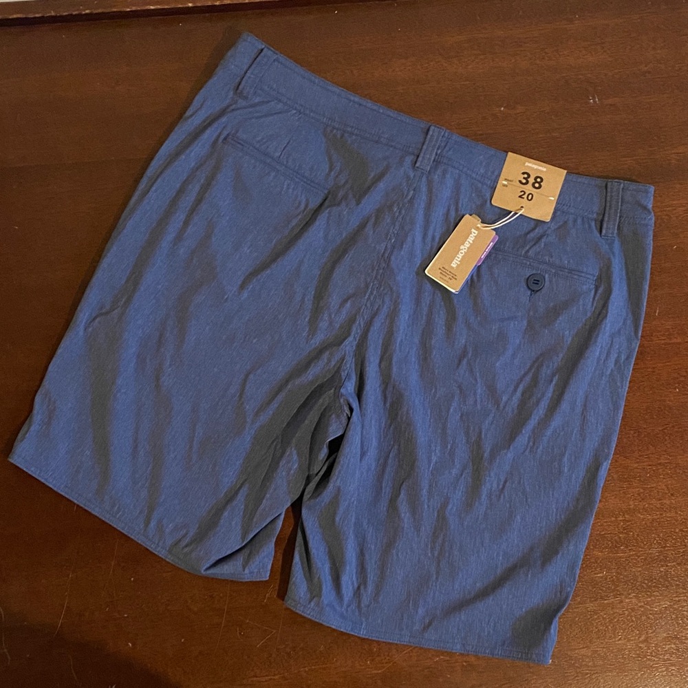 NEW Patagonia men’s stretch Wavefarer walk shorts sz 38 20”
